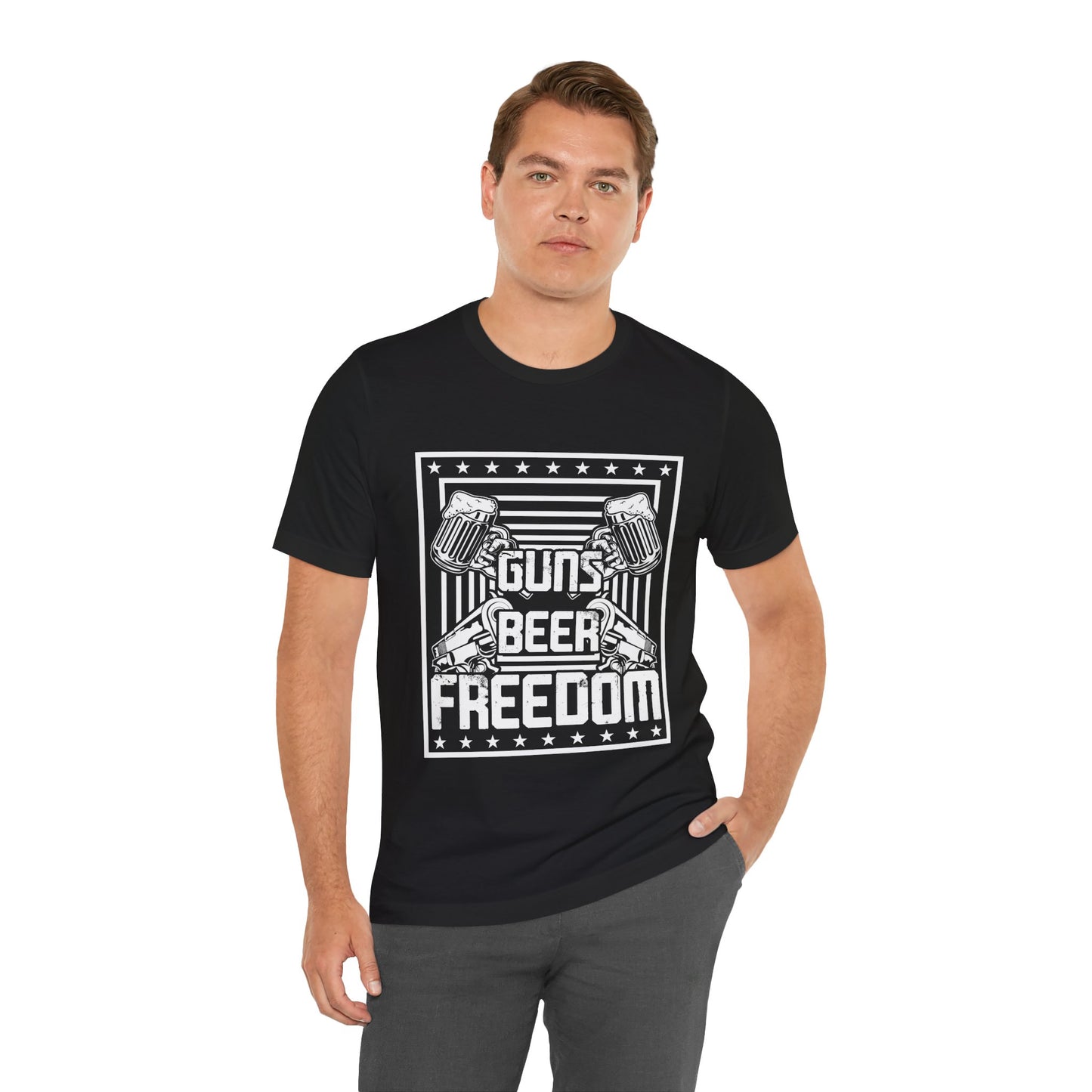 Guns Beer Freedom Tee