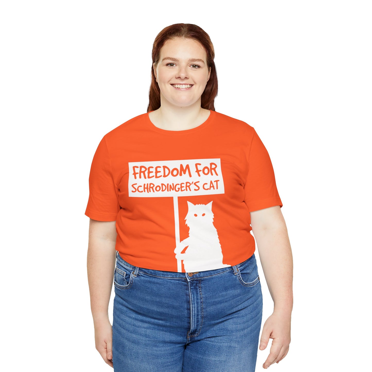 Freedom For Schrodinger`s Cat Tee