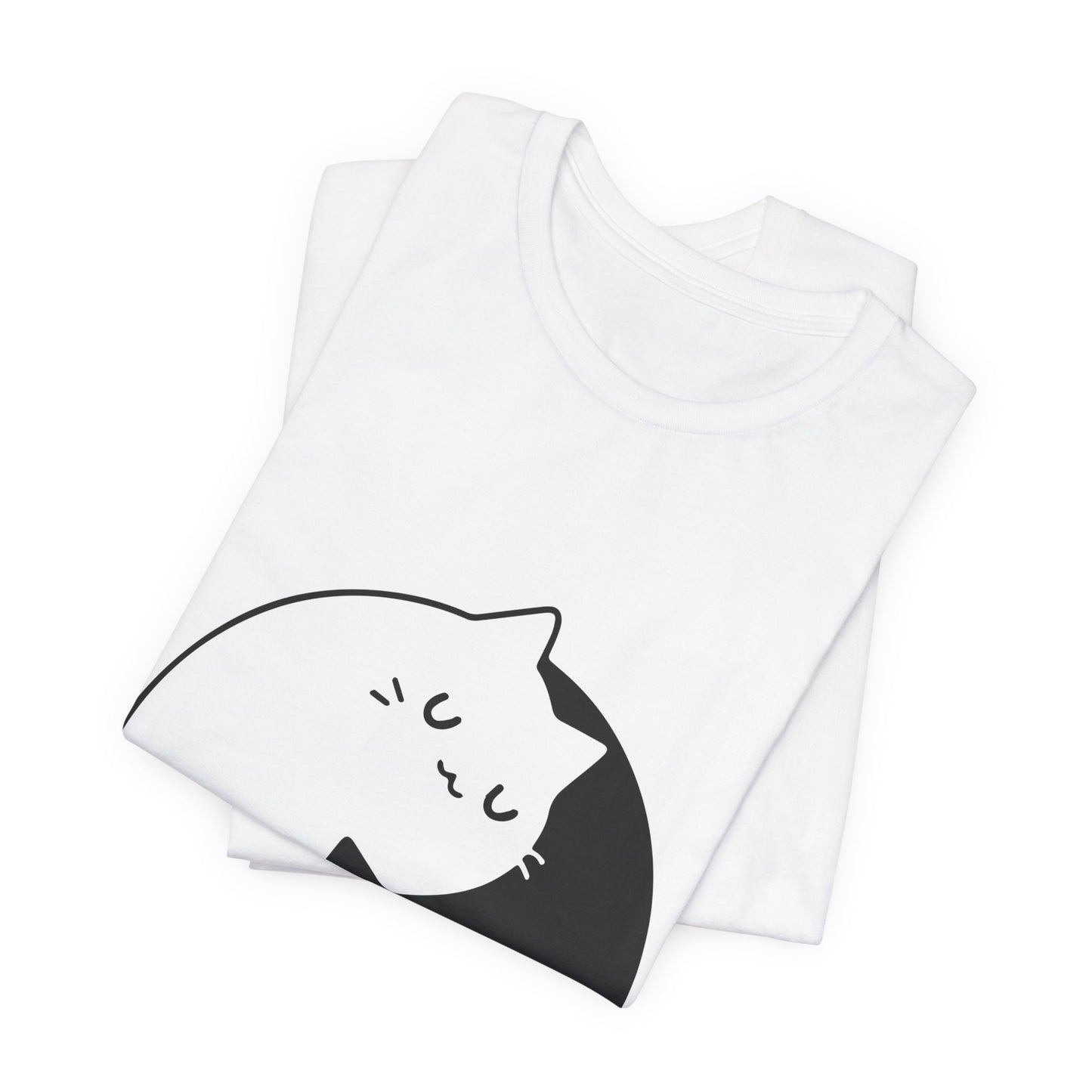 Yin & Yang Cat Tee