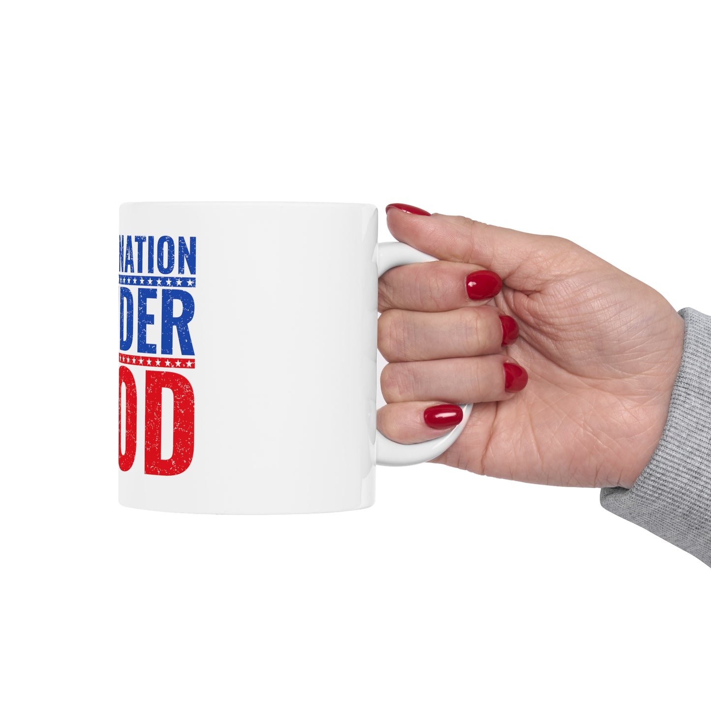 One Nation Under God Mug, 11oz