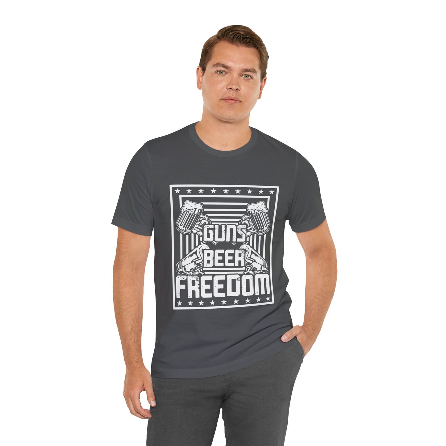 Guns Beer Freedom Tee