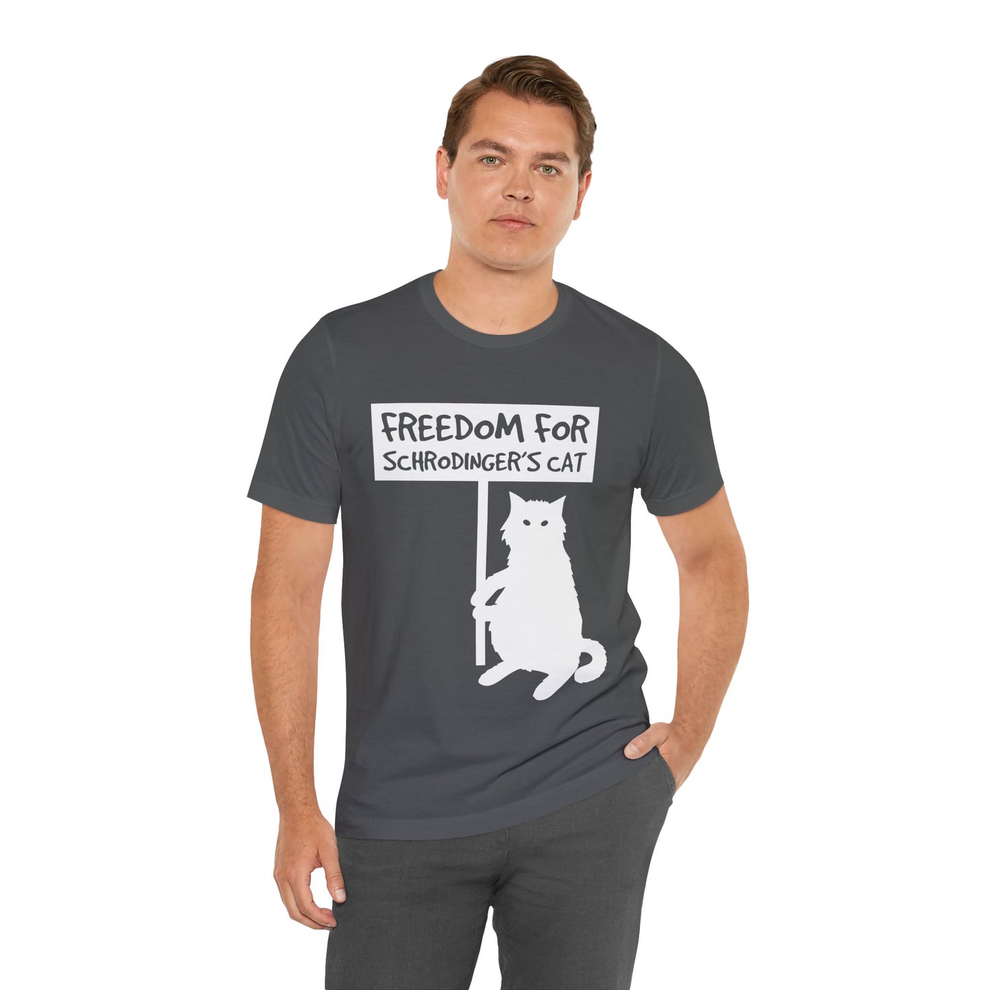 Freedom For Schrodinger`s Cat Tee