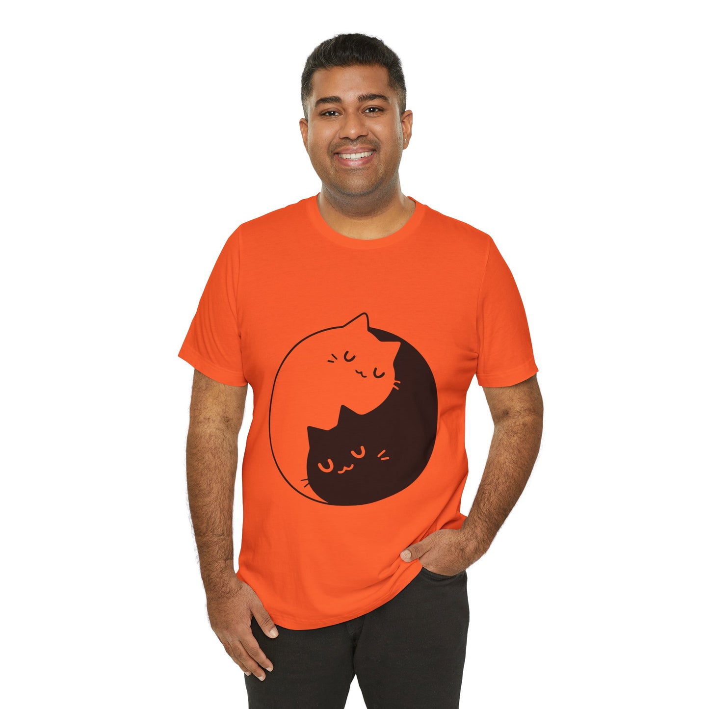 Yin & Yang Cat Tee