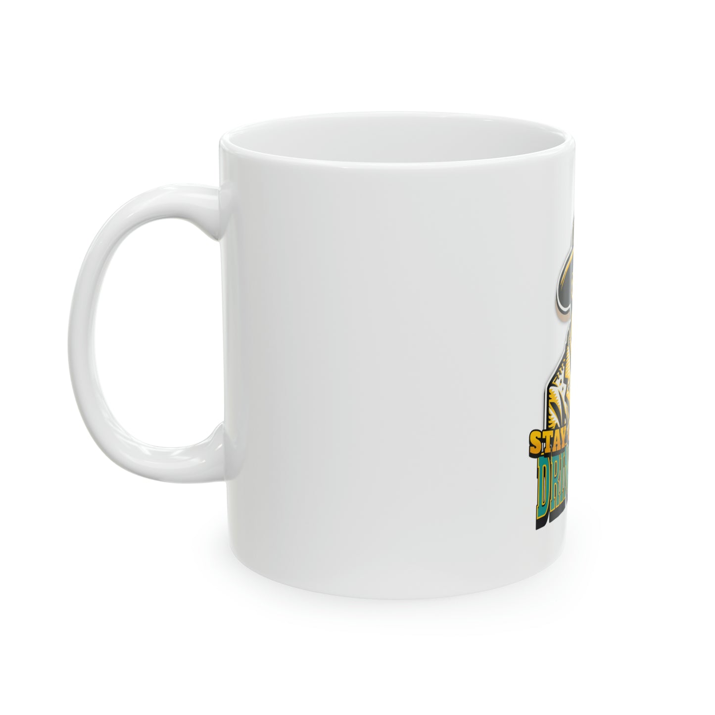 Stay Grounded Drink Coffee Mug, 11oz