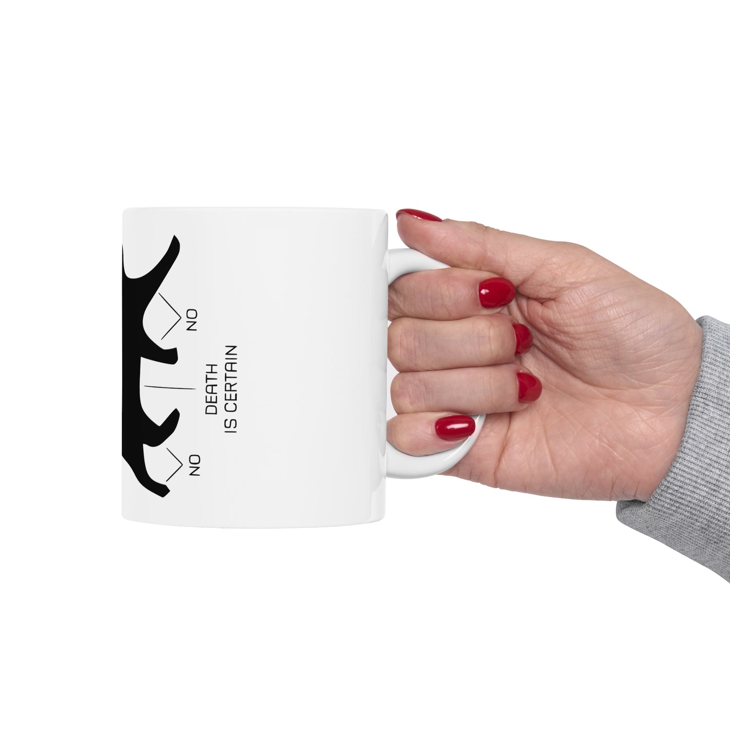 Cat Petting Guide Mug, 11oz