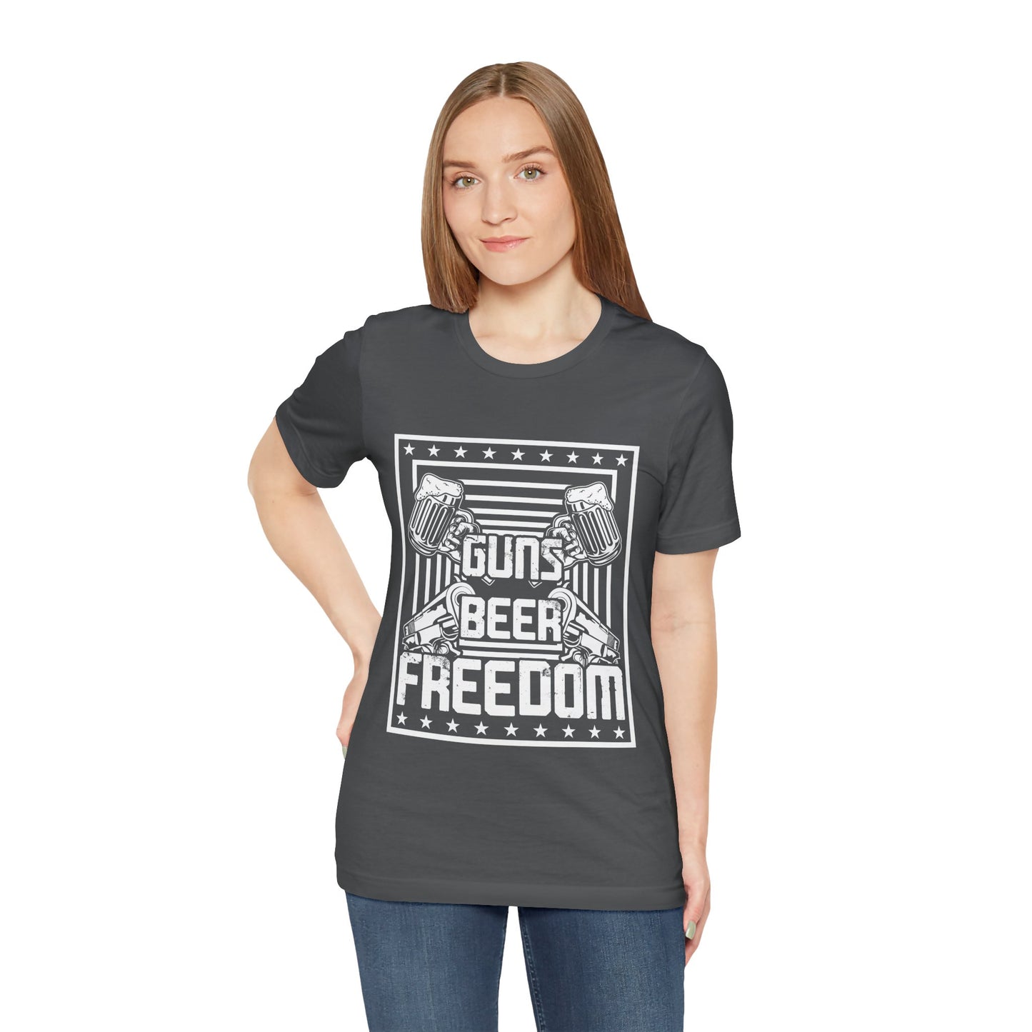 Guns Beer Freedom Tee