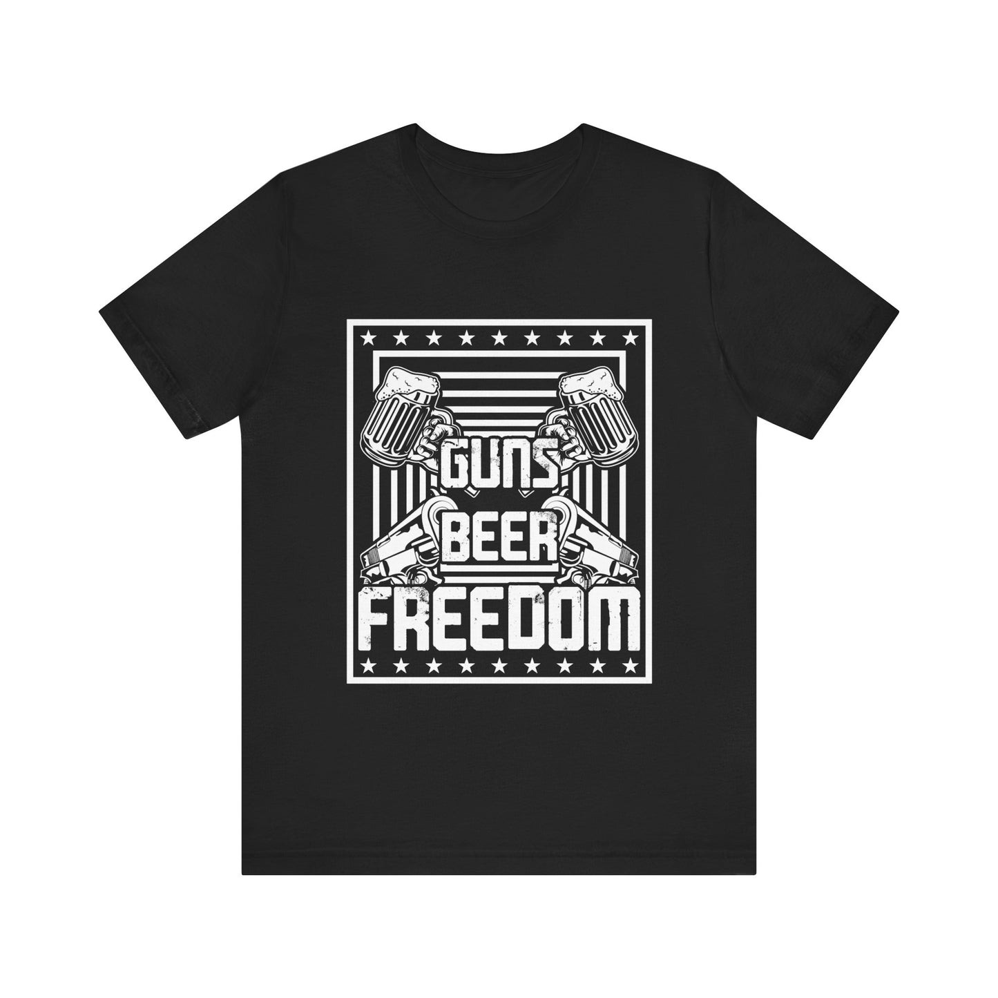 Guns Beer Freedom Tee