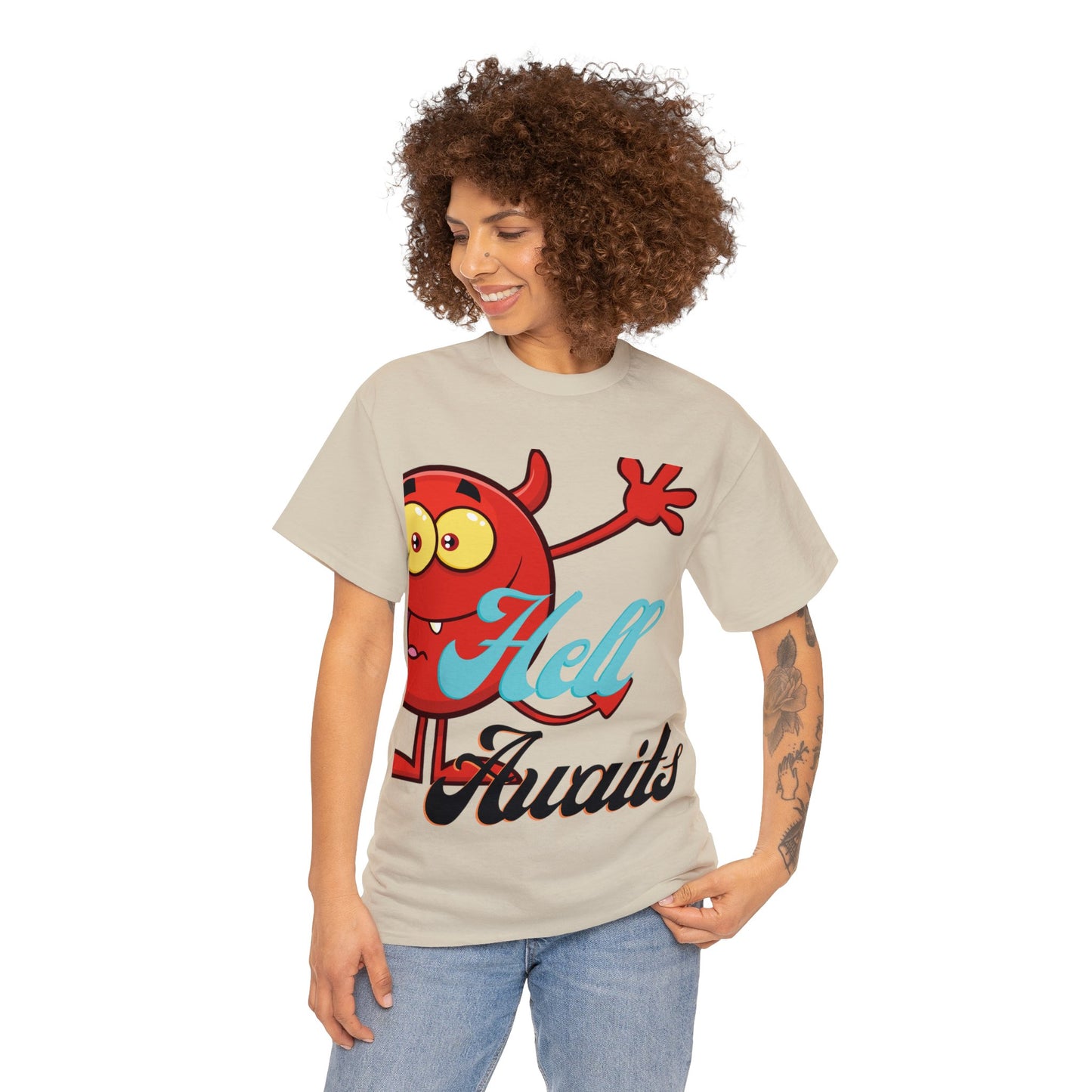 Hell Awaits Tee