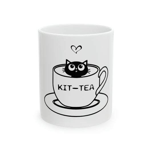 Kit-Tea Mug, 11oz