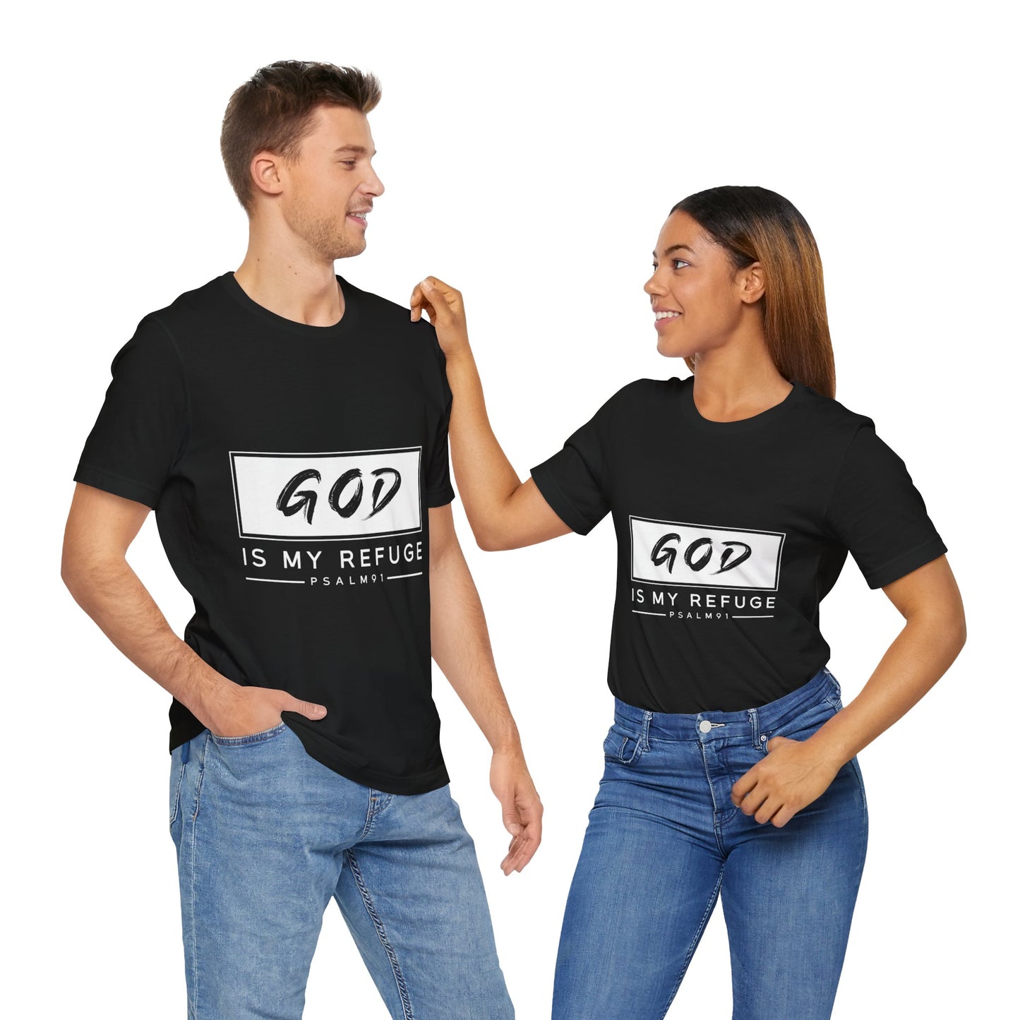 God Is My Refuge Psalm 91 Tee