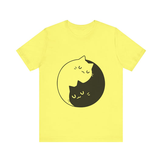 Yin & Yang Cat Tee