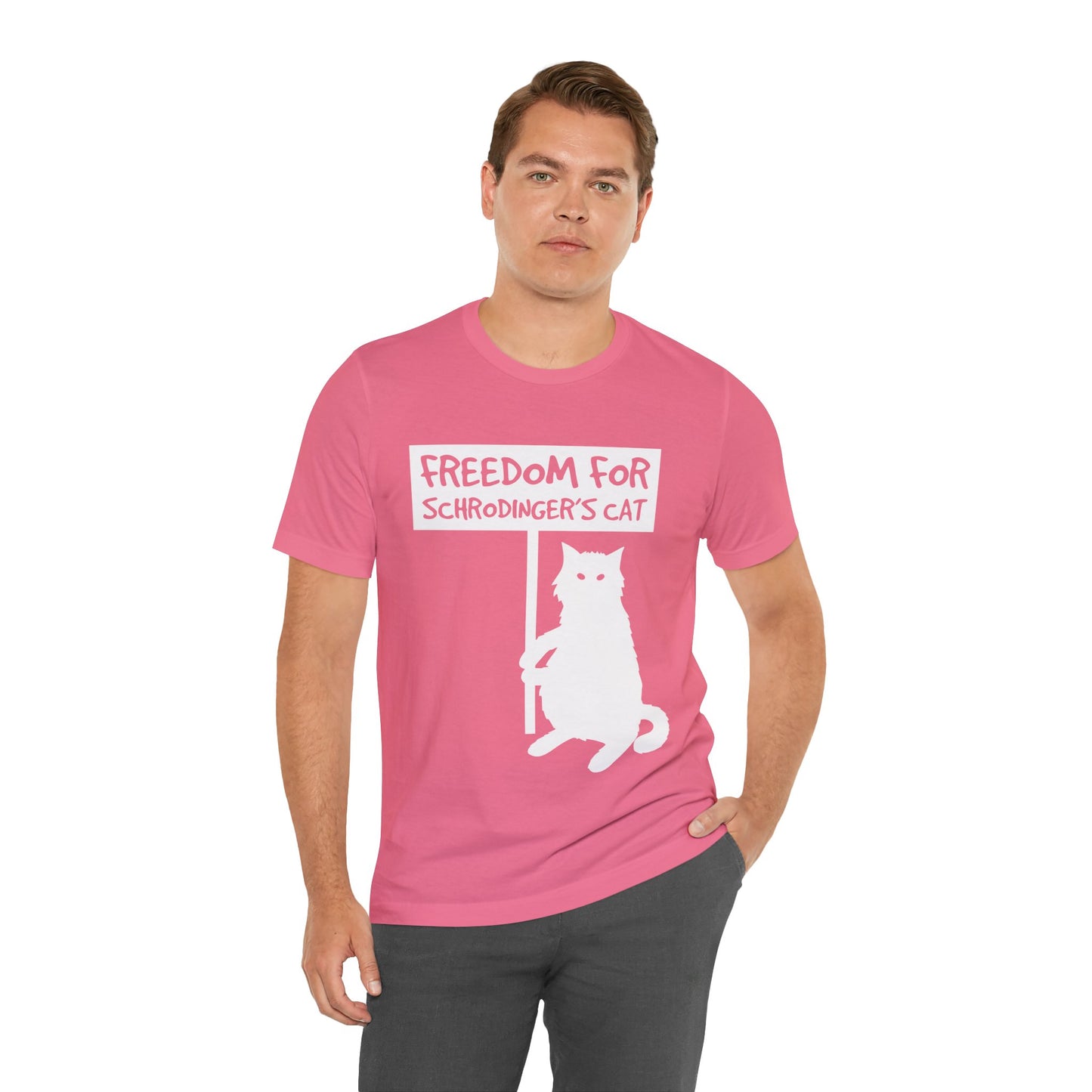 Freedom For Schrodinger`s Cat Tee