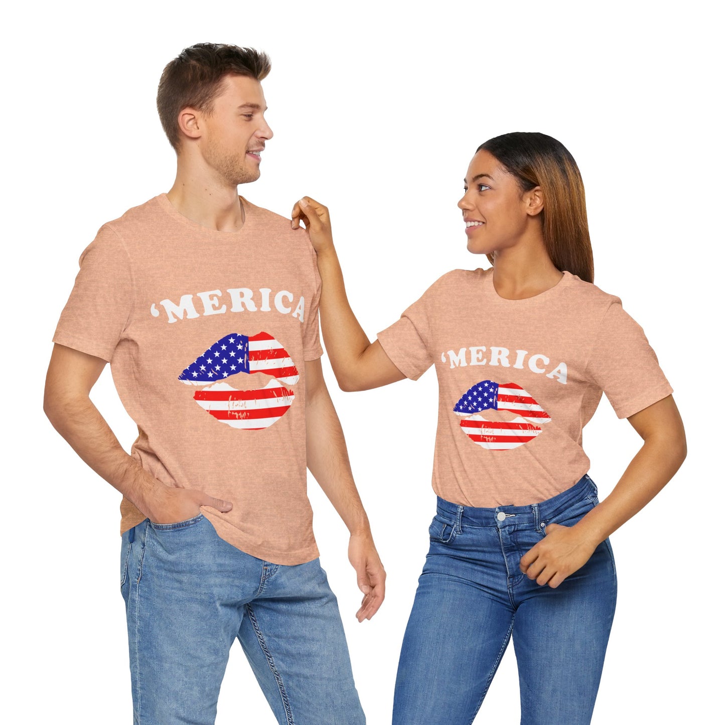 America Kiss Tee