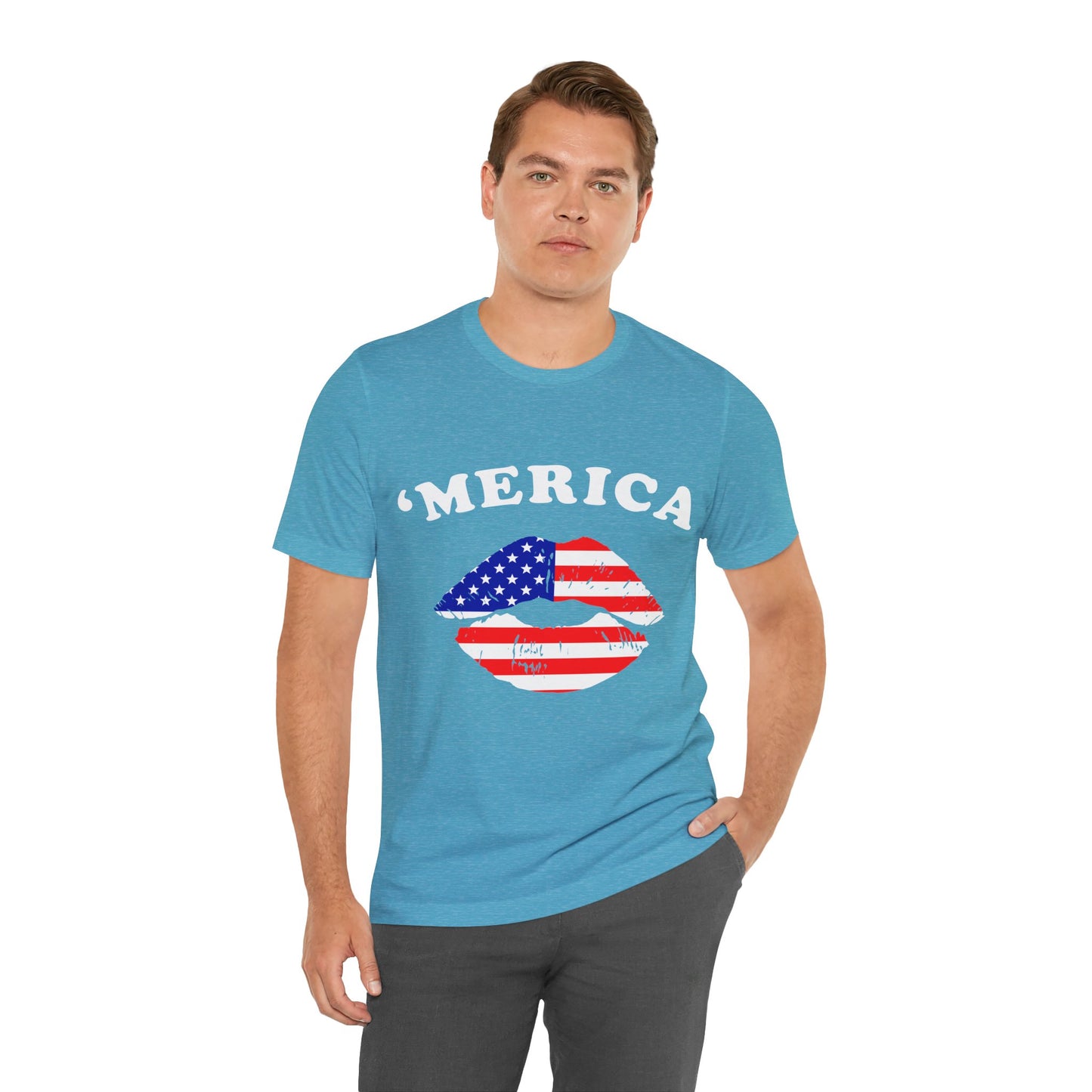 America Kiss Tee