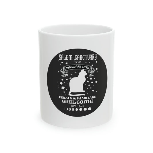 Salem Sanctuary for Wayward Cats Mug, 11oz