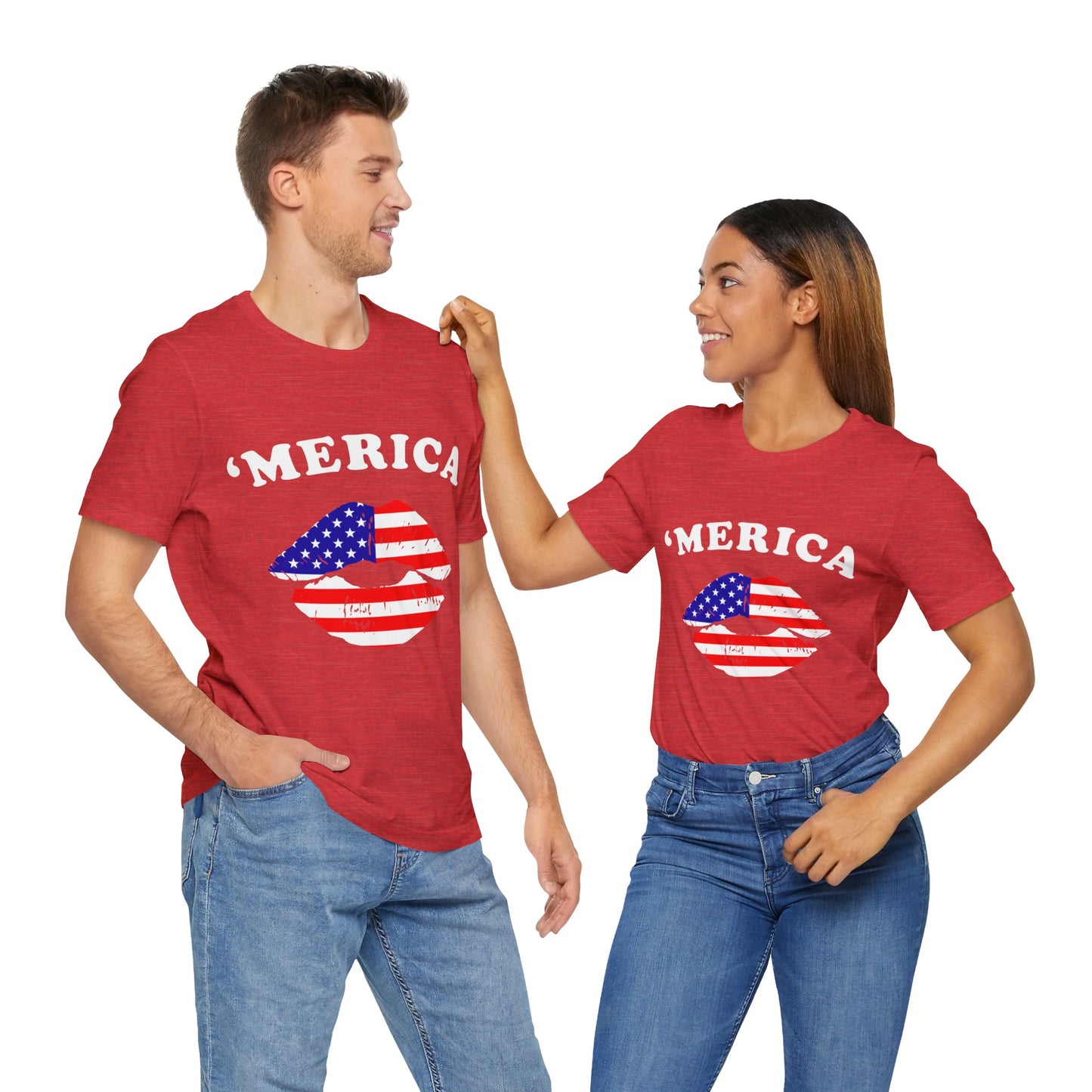 America Kiss Tee