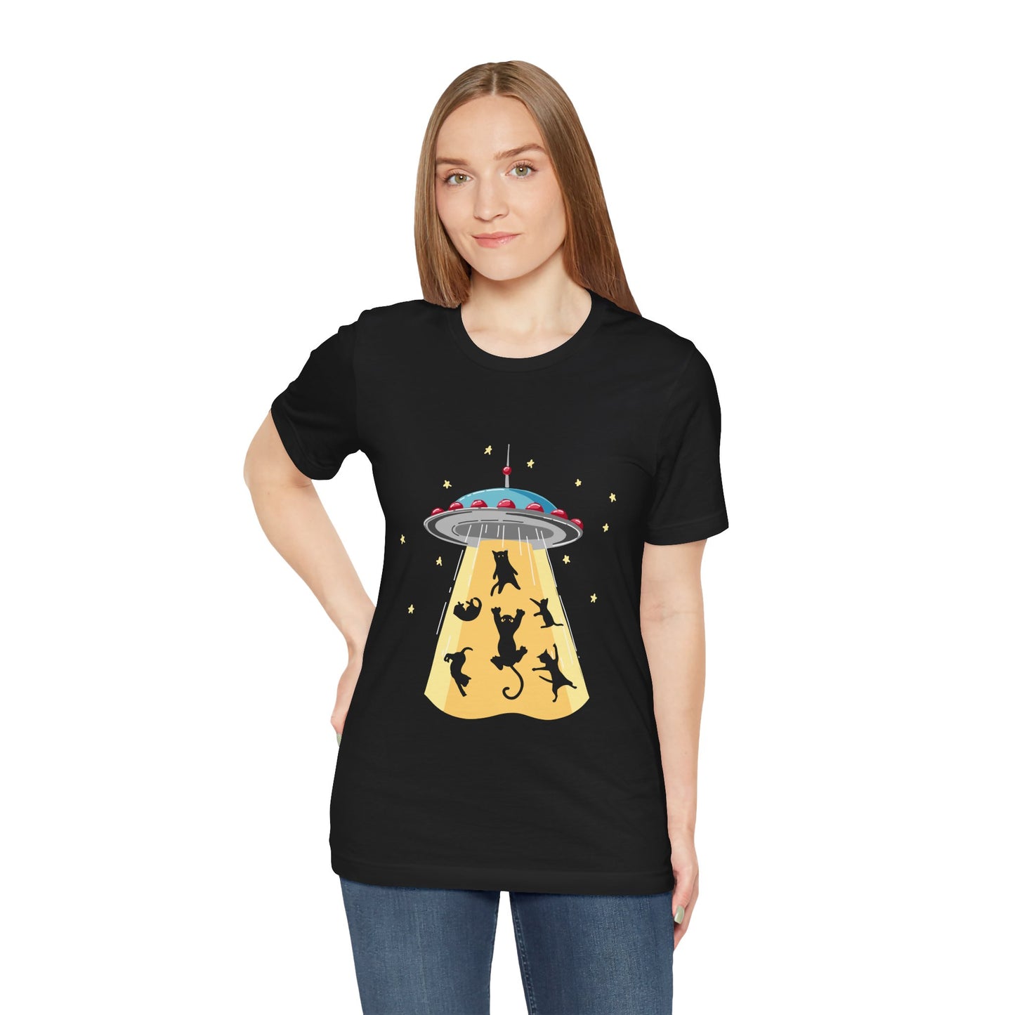 Cats Abduction Tee