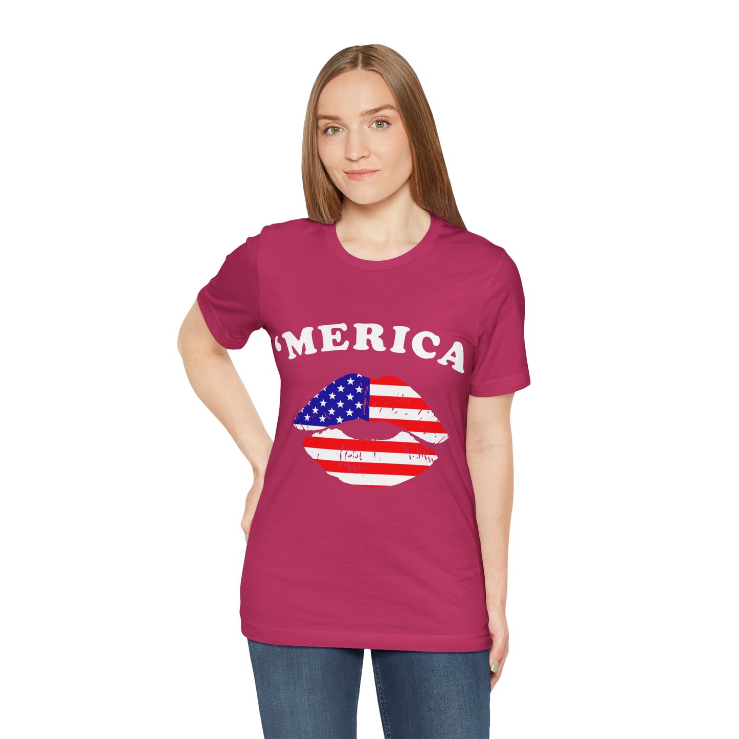 America Kiss Tee