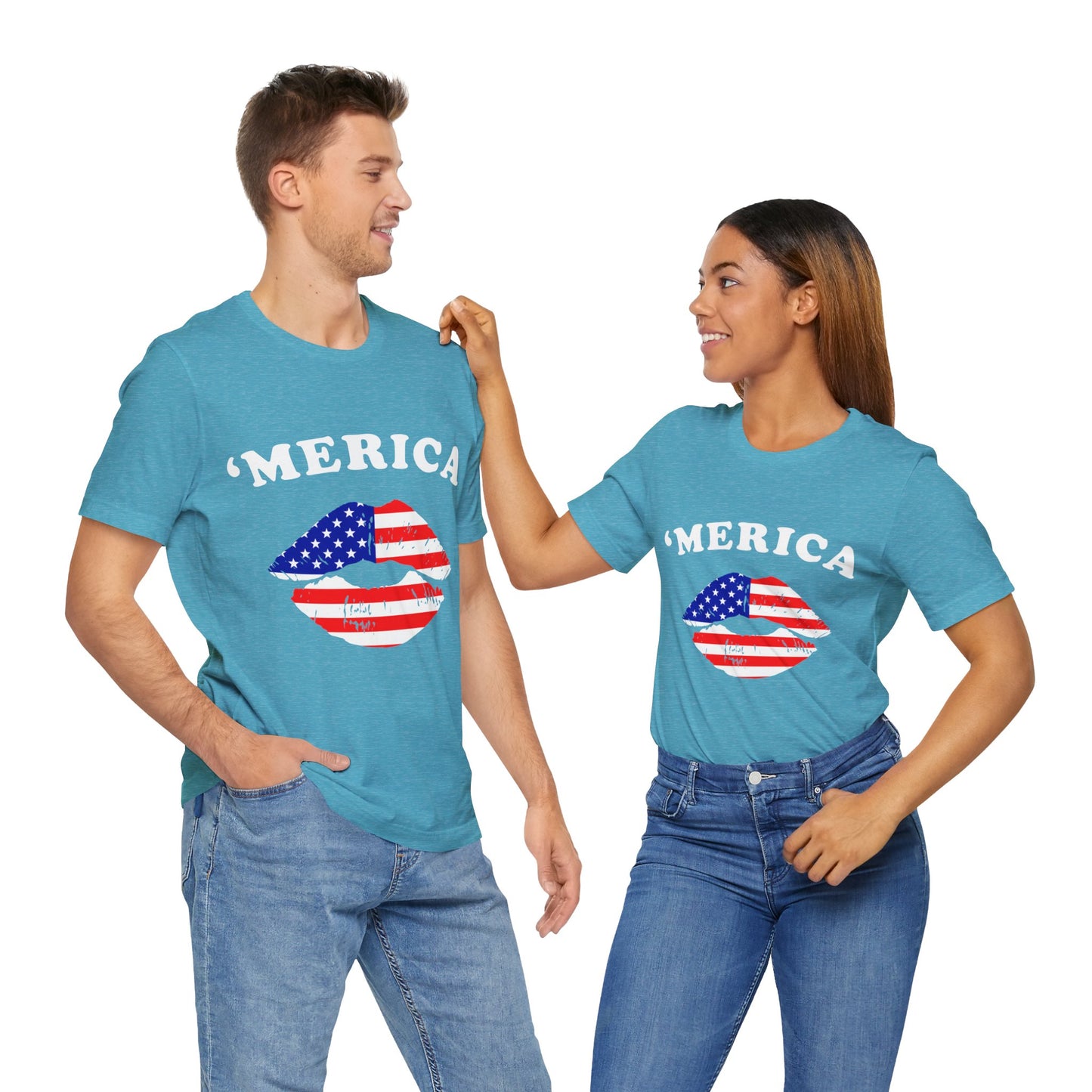 America Kiss Tee