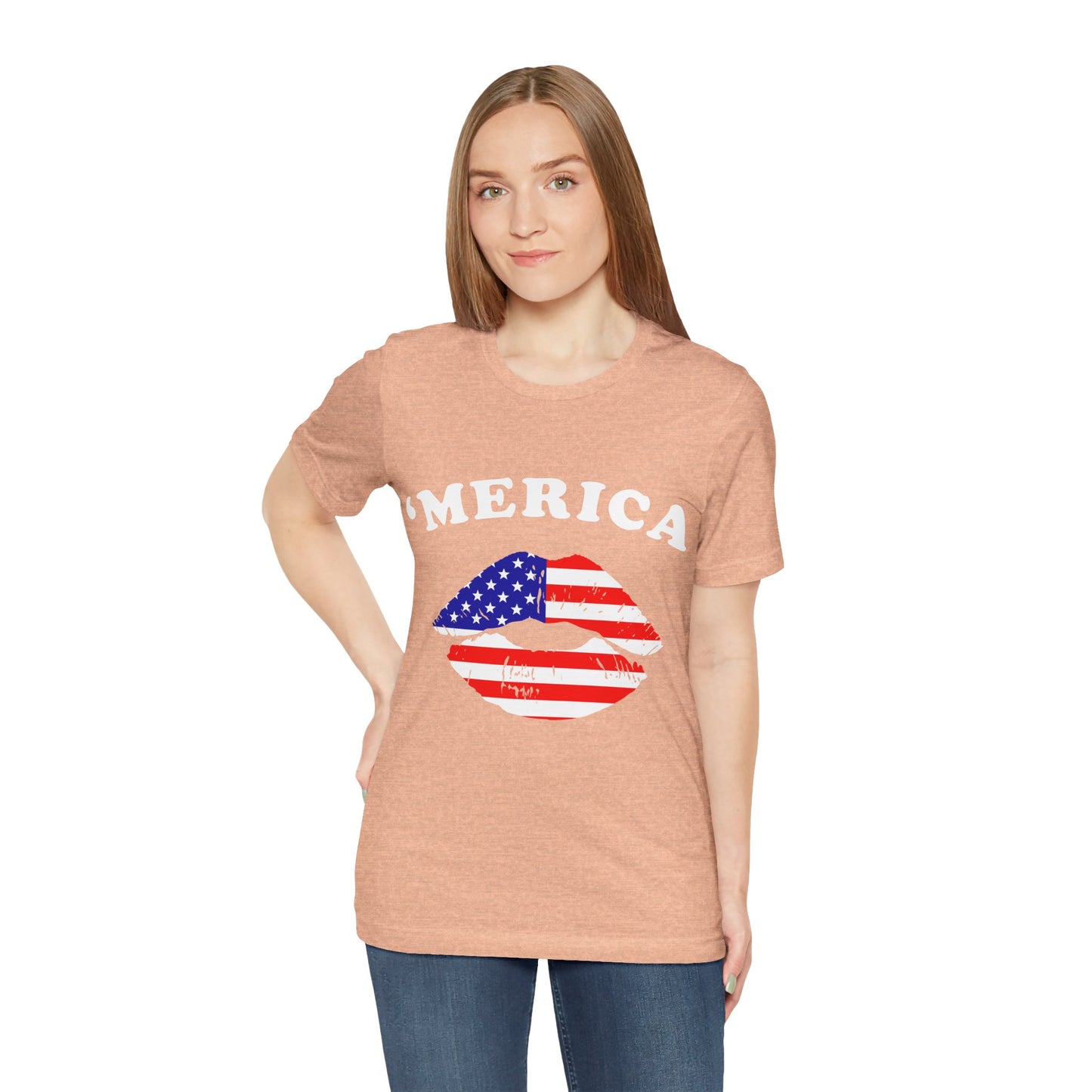 America Kiss Tee