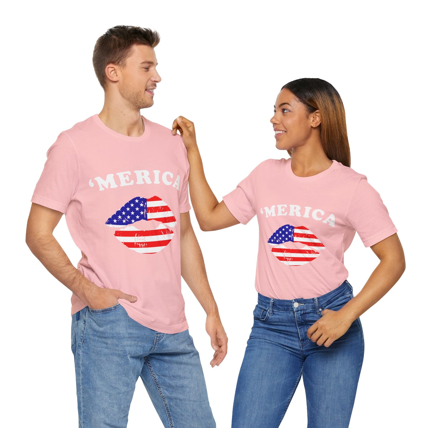 America Kiss Tee