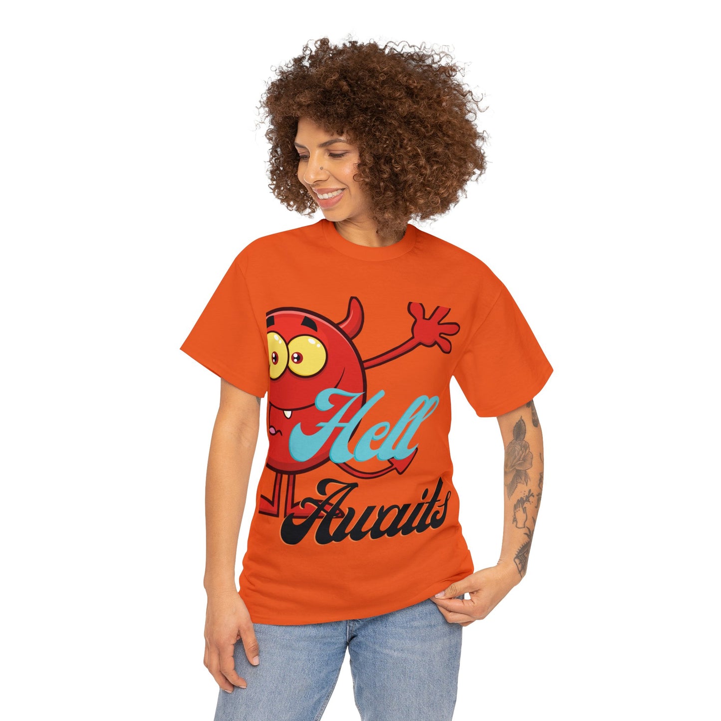 Hell Awaits Tee
