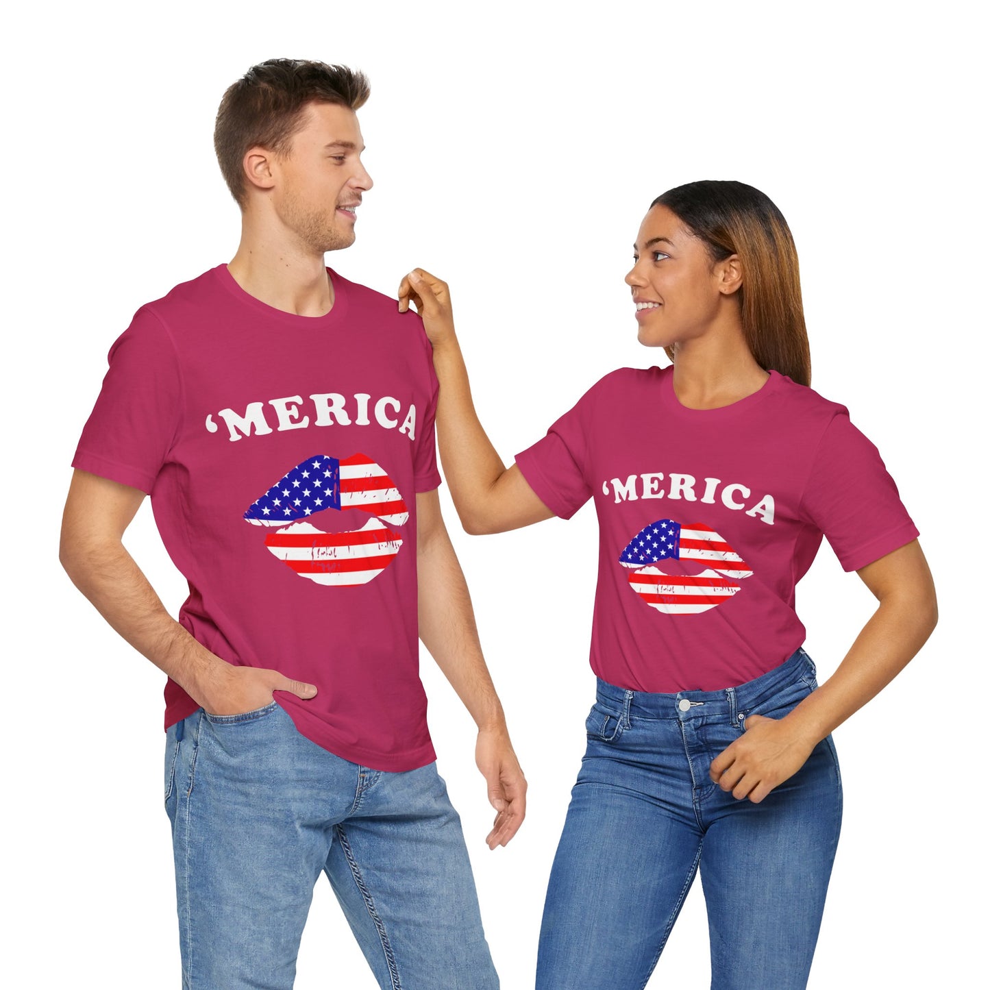 America Kiss Tee