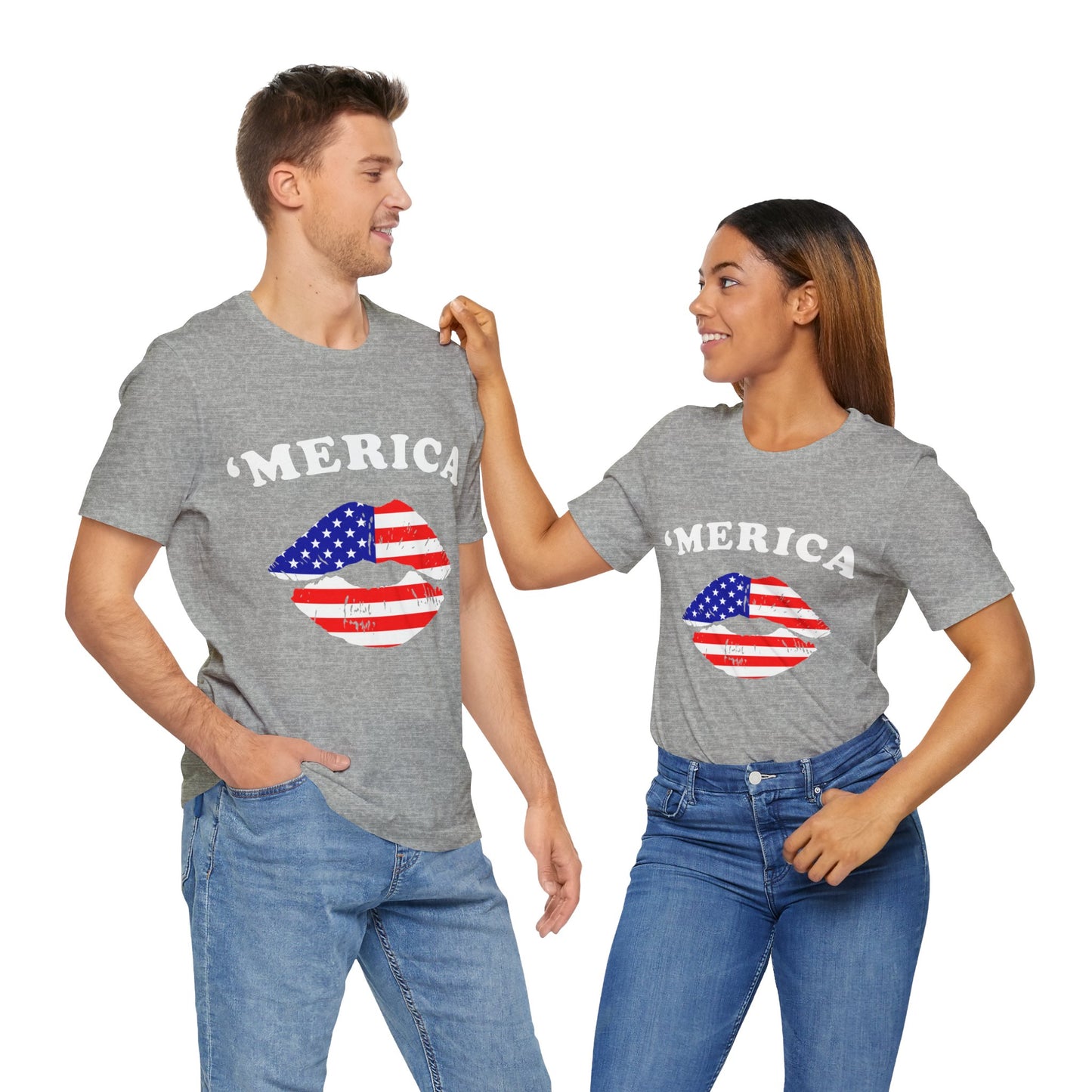 America Kiss Tee