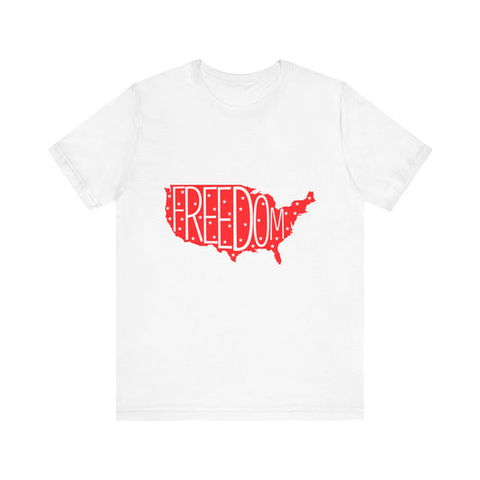 American Map Freedom Tee