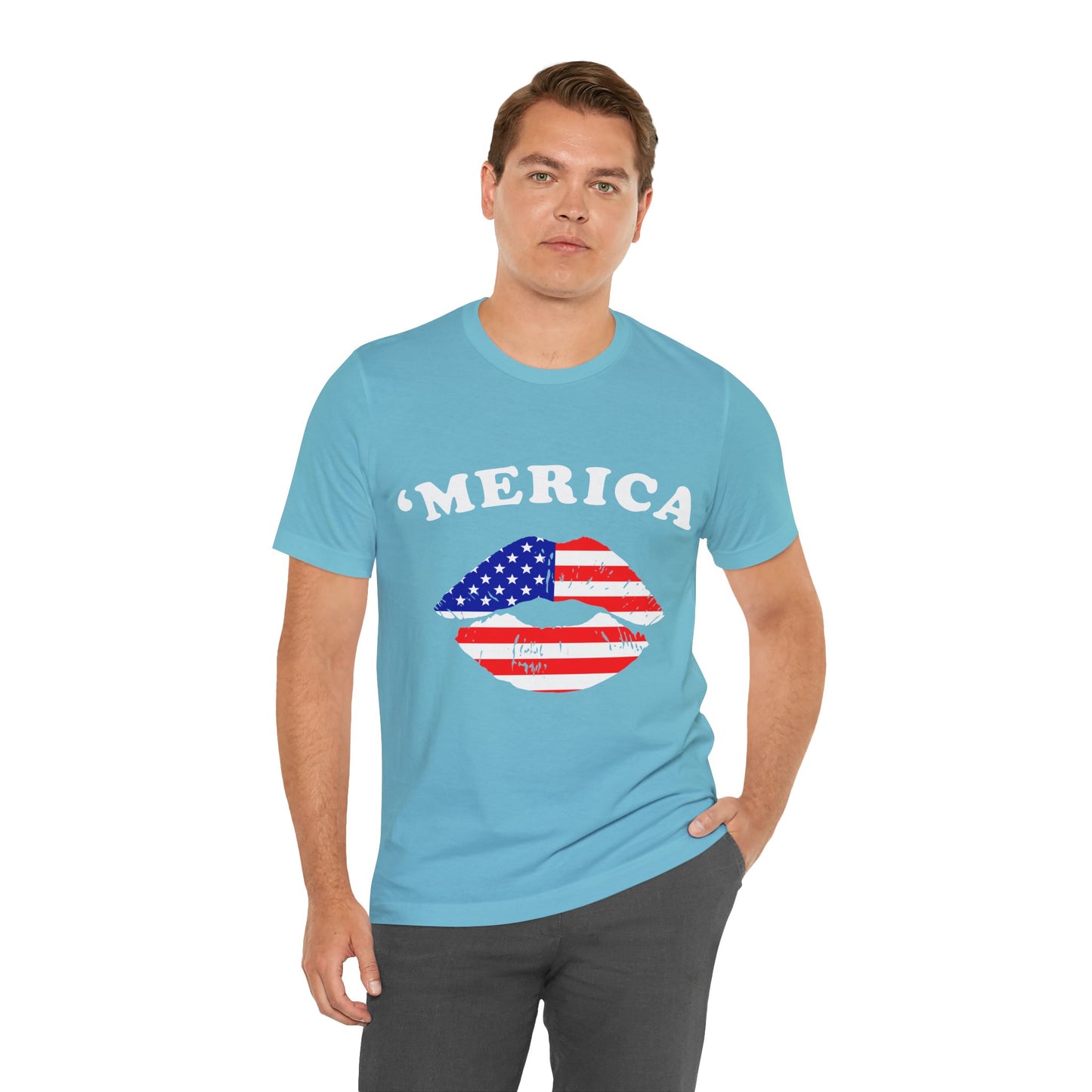 America Kiss Tee