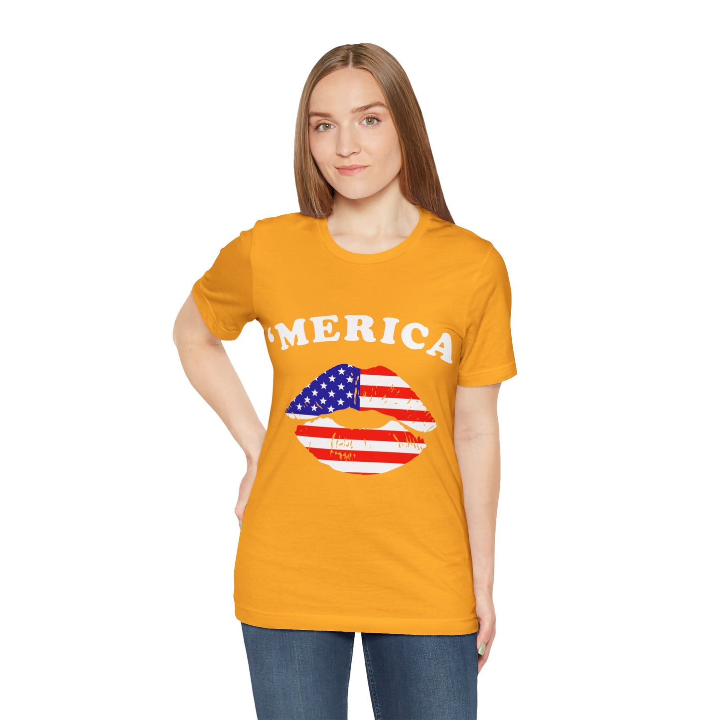 America Kiss Tee