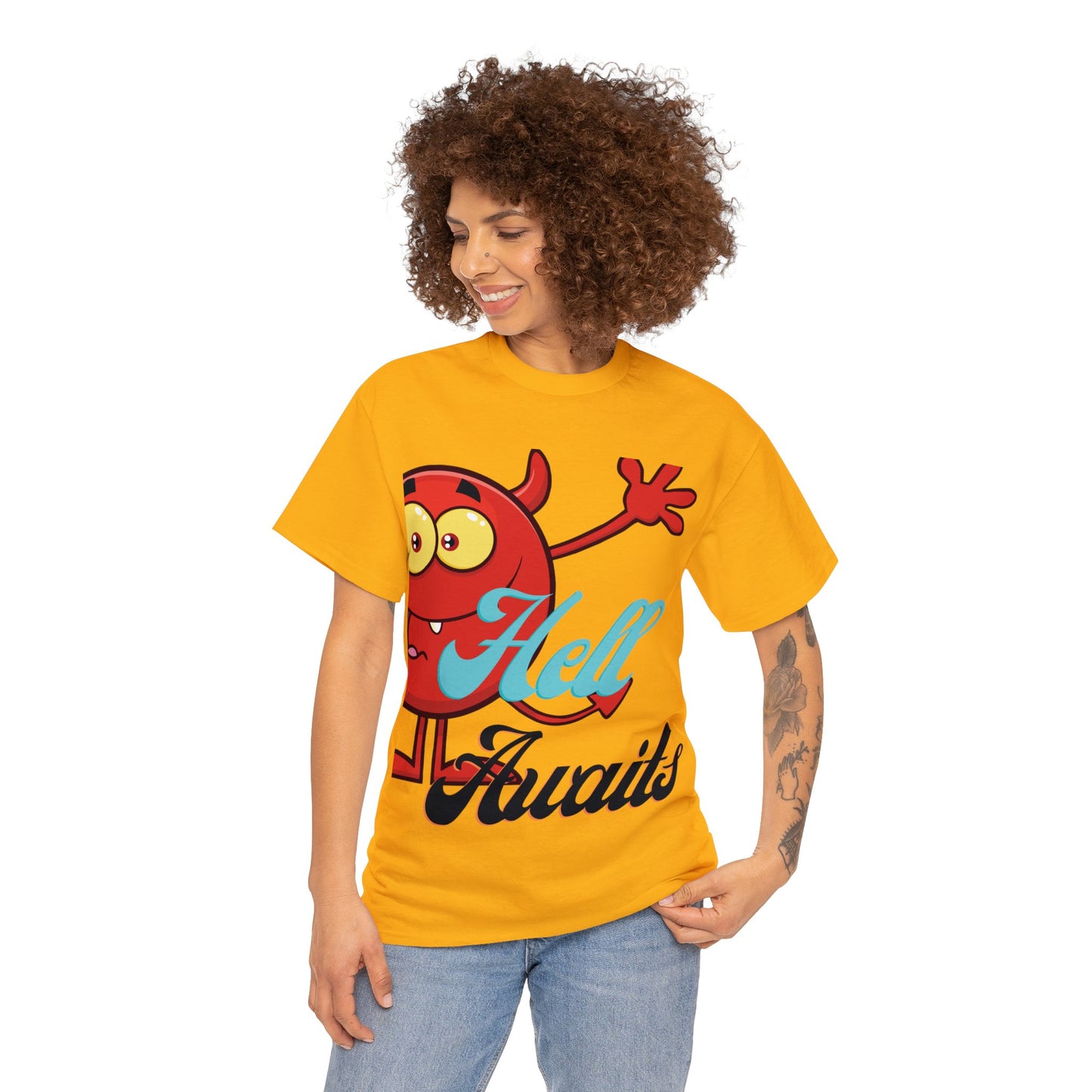 Hell Awaits Tee