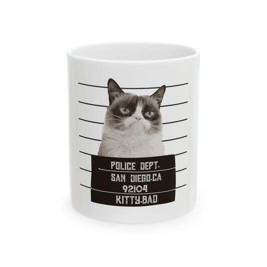 Kitty Bad Mug, 11oz