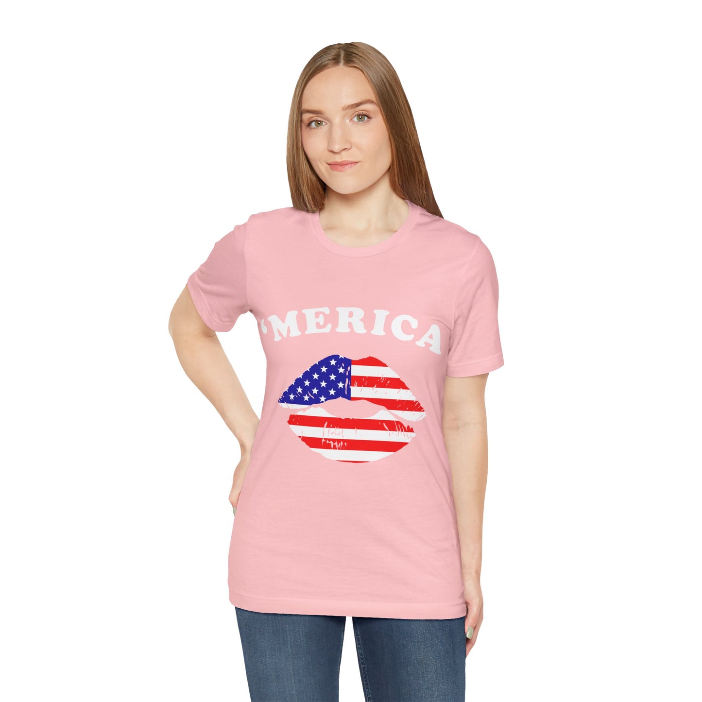 America Kiss Tee