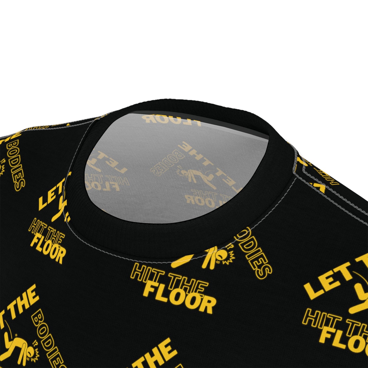 Let the Bodies hit the Floor Tee (AOP)