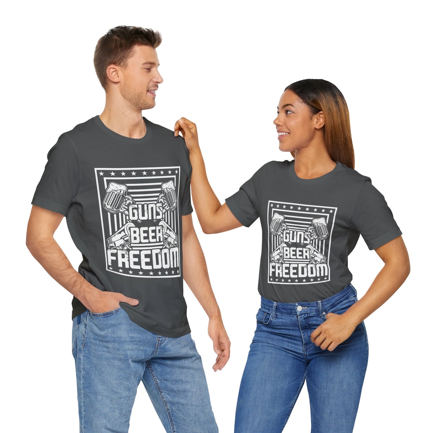 Guns Beer Freedom Tee